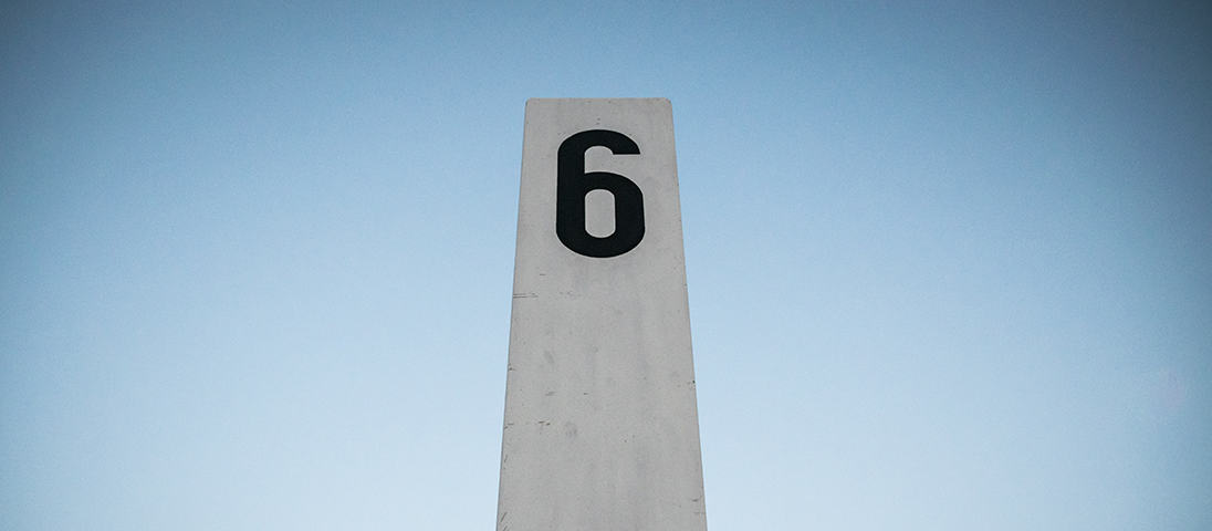 Tower with 6 on it